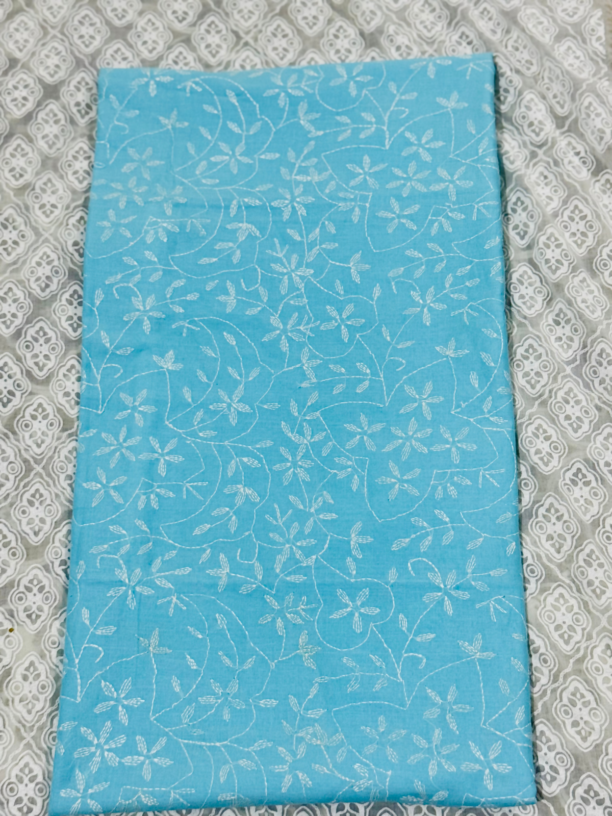 Fehm Lawn Hand Embroidered Unstitched 2-Piece Suit