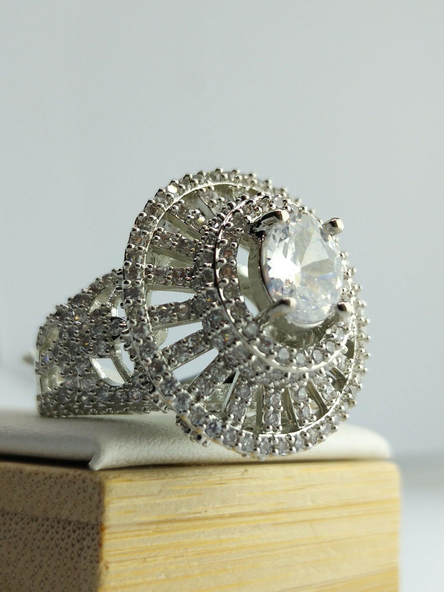H&A Jewellery One Carat Adjustable Ring