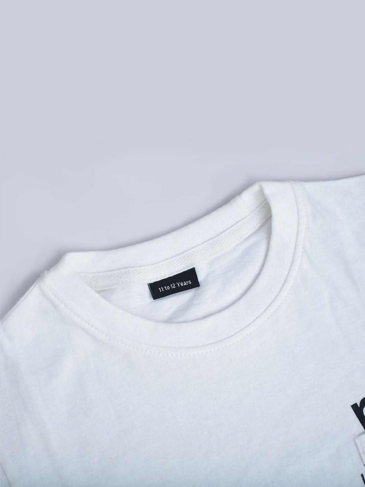 Jupiter Plain Kids Nope Tee Shirt-1380