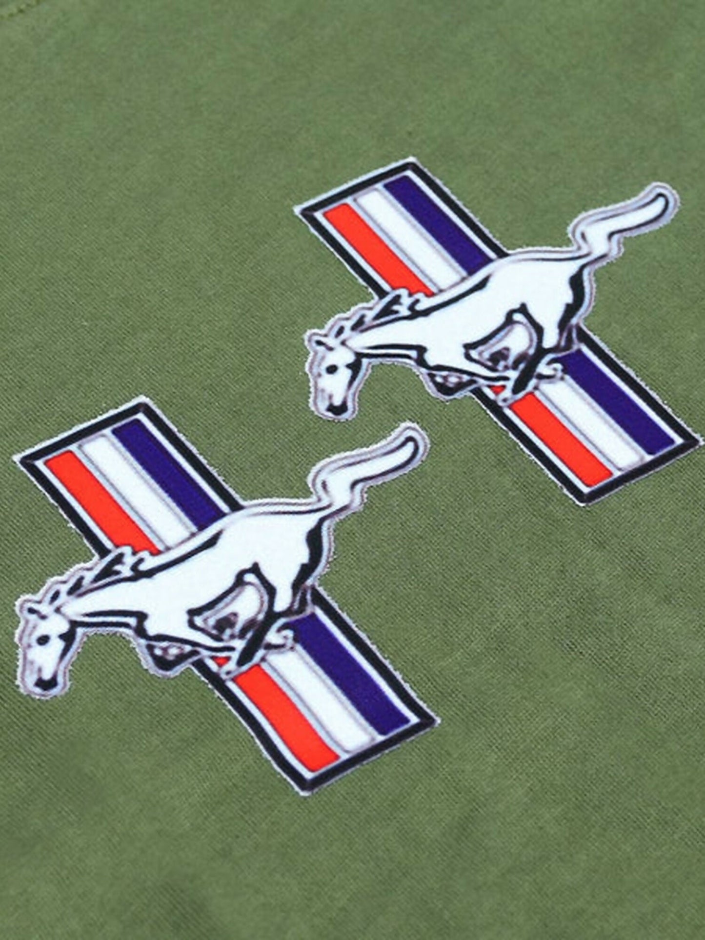 Jupiter Printed Ford Mustang Twin Set-13996