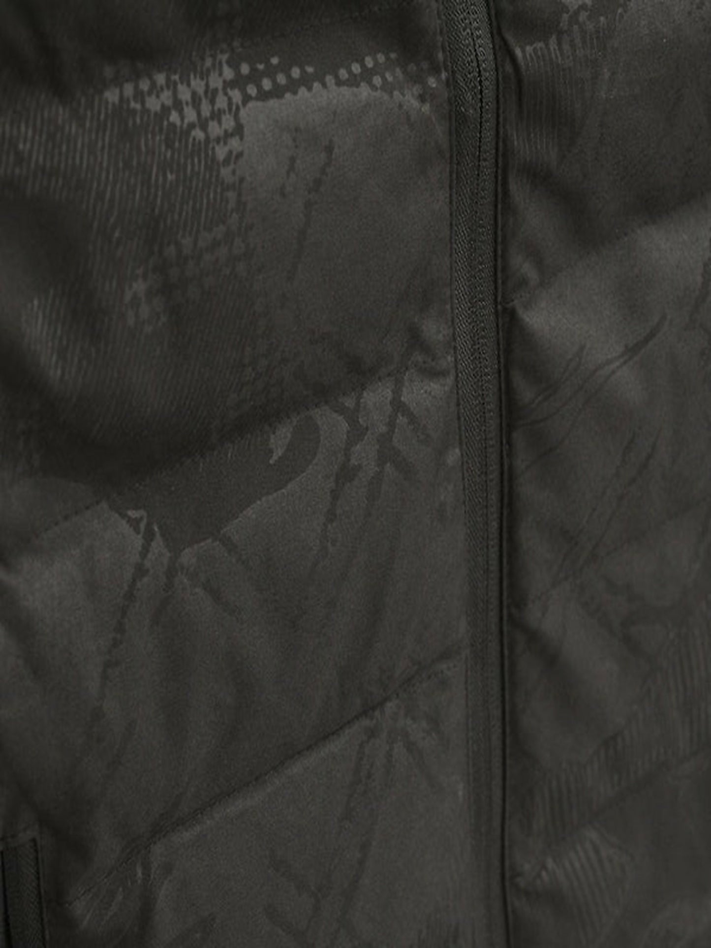 Funky's Removable Hood Self Pattern Gillet-13047