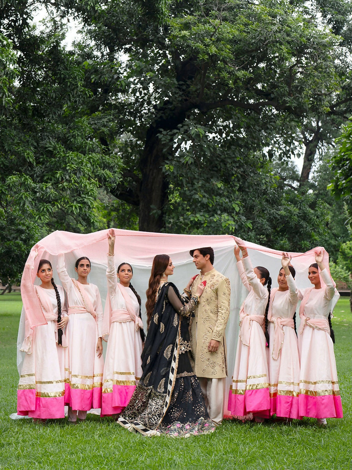 Parishay Ranibagh Luxury Formals Organza Embroidered Unstitched 3-Piece Suit-Zariya