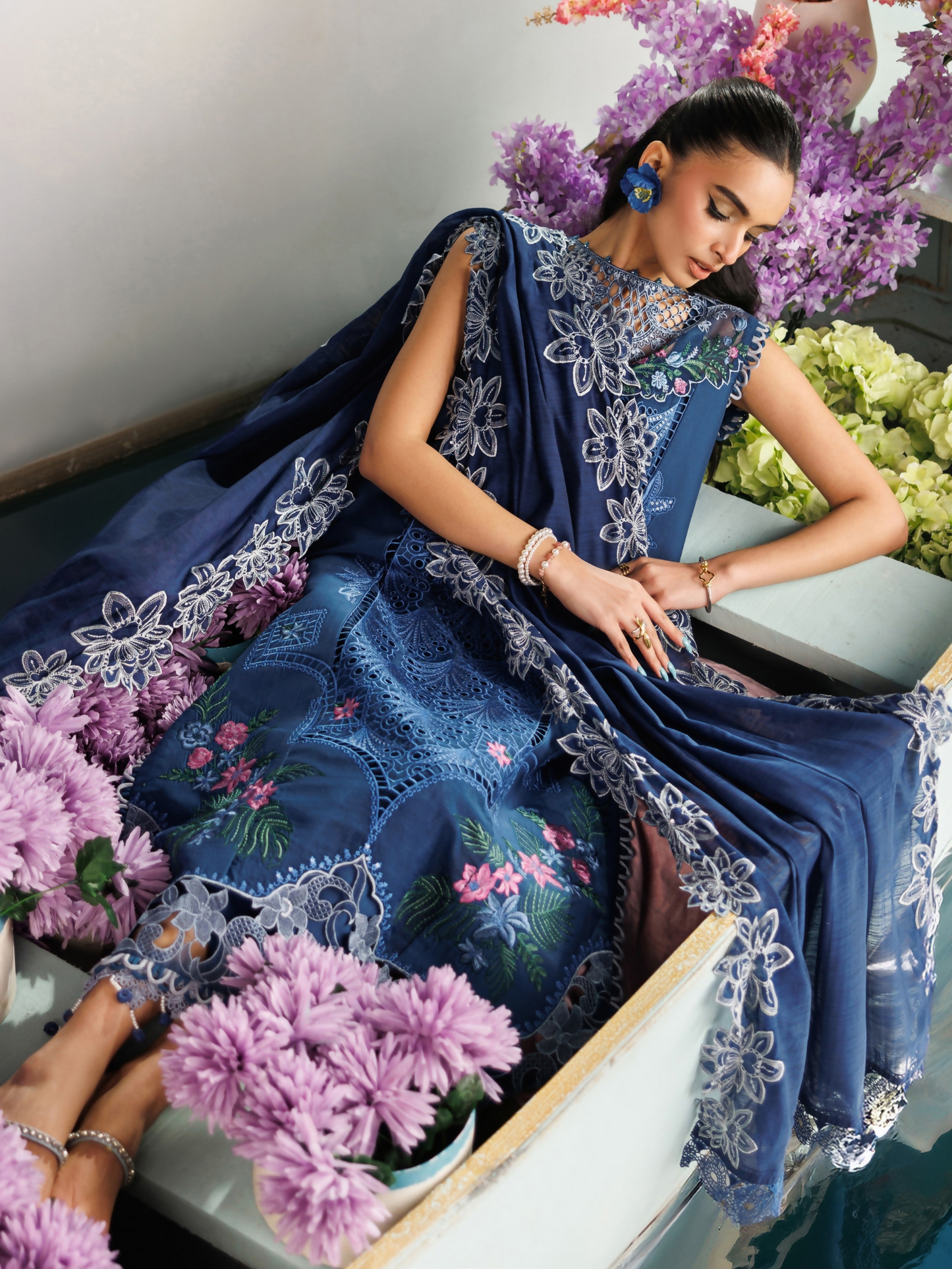 Parishay Shangrila Lawn Vol 2 Embroidered Unstitched 3-Piece Suit-ANG-01