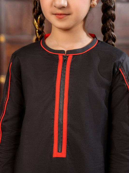 Velvour Girls Cotton Stitched 2-Piece Suit-VG104-B