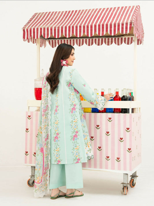 Mahnur Anaya Lawn Vol-1 Embroidered Unstitched 3-Piece Suit-ANA-011