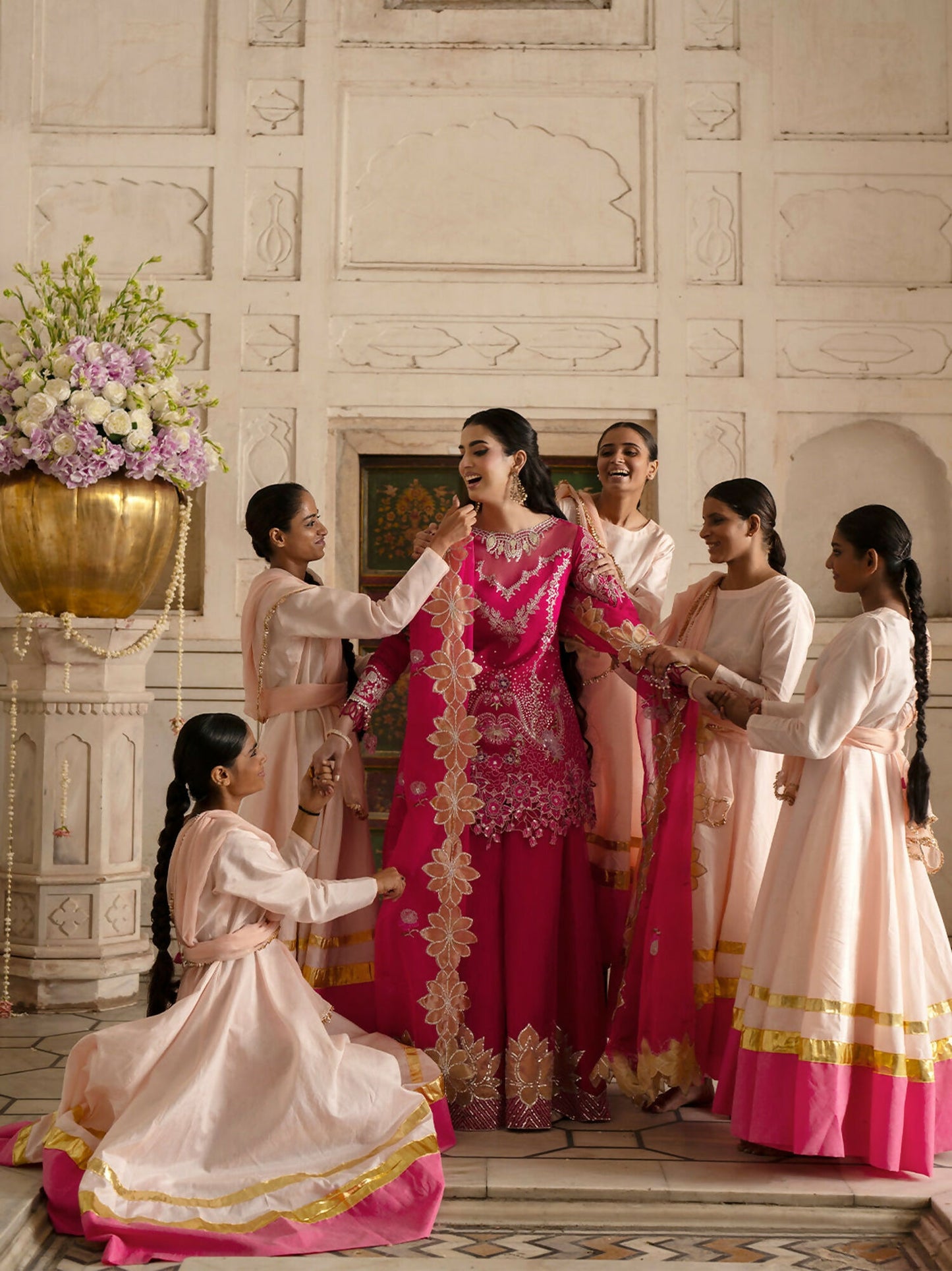 Parishay Ranibagh Luxury Formals Silk Embroidered Unstitched 3-Piece Suit-Gul Bahaar