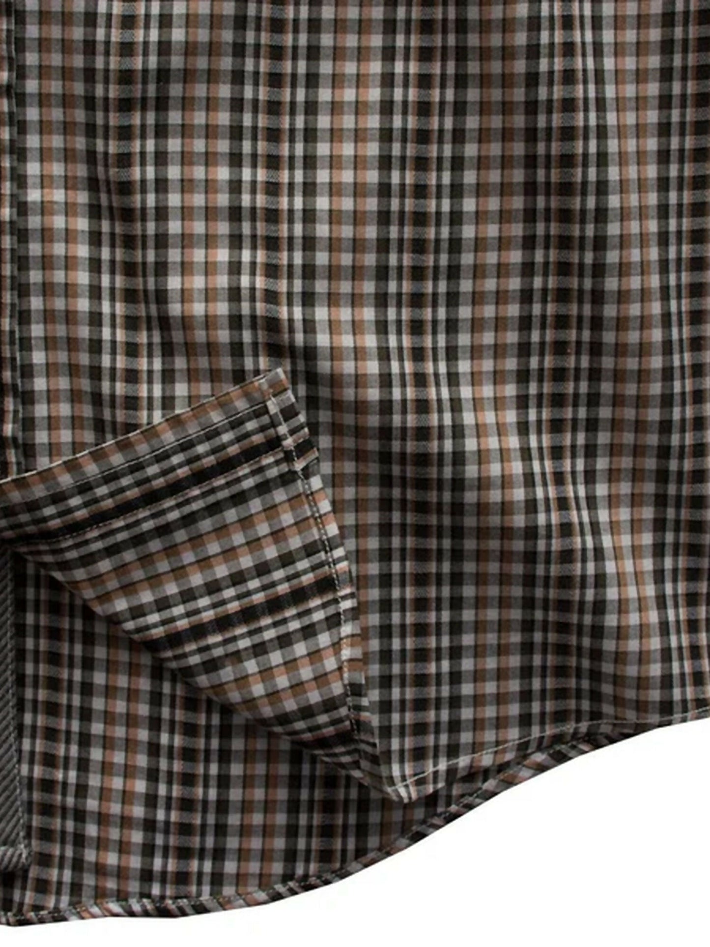 Funkys Vertical Checkered Casual Shirt-8689