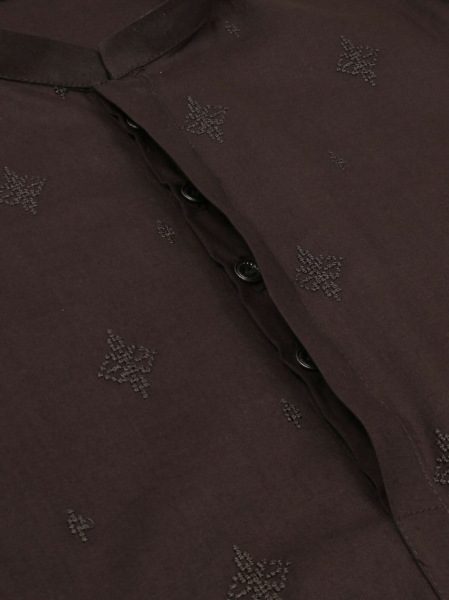 Velvour Boys Cotton Embroidered Stitched Kurta-VB184