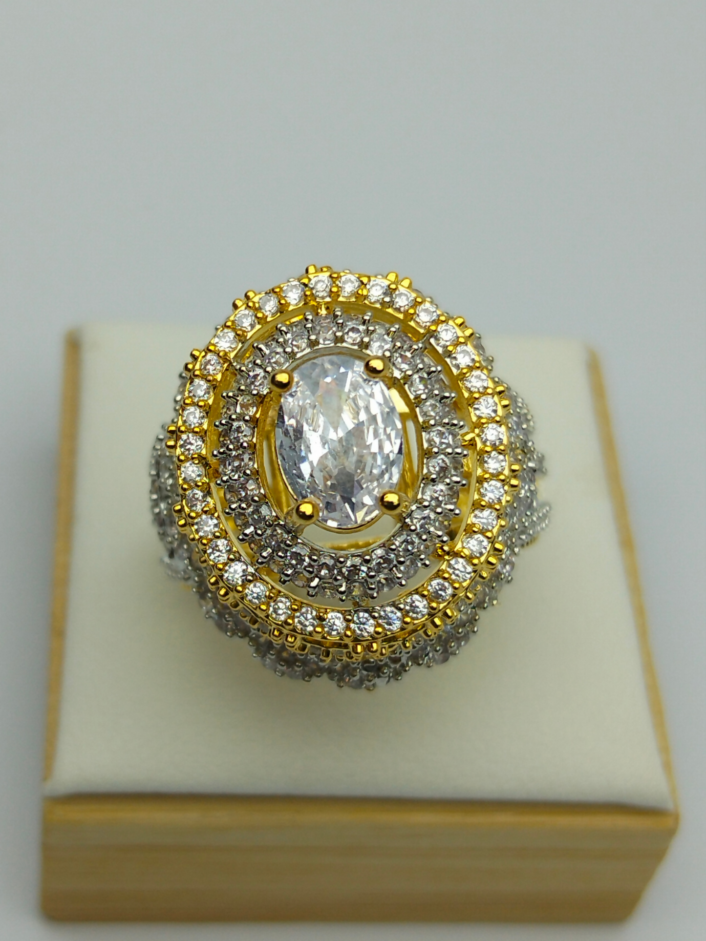 H&A Jewellery One Carat Adjustable Ring