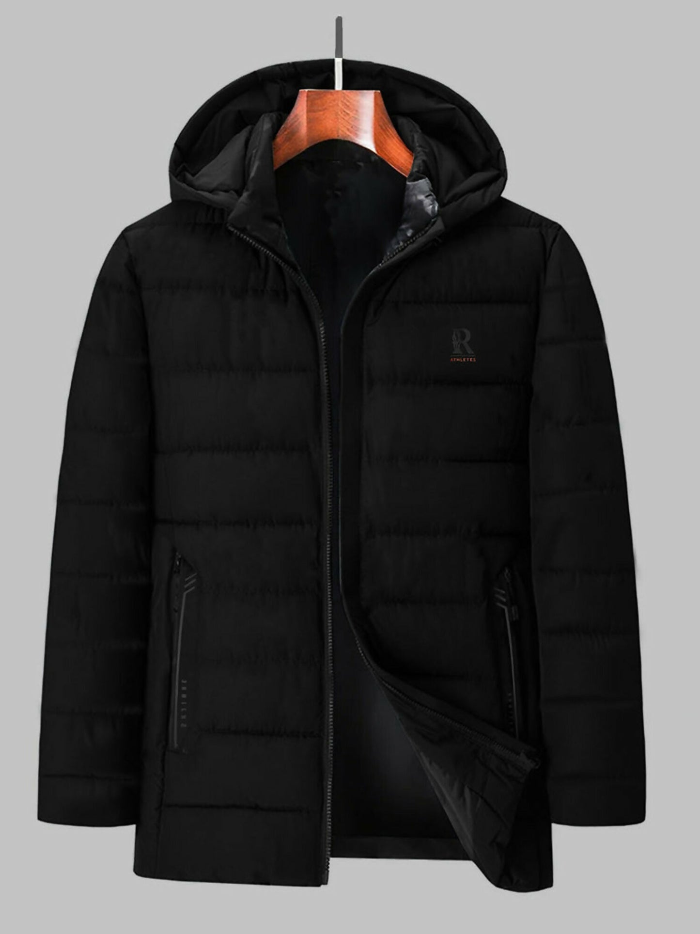 Funky Imported Athletes Heavy Thick Padded Puffer Hooded Jackets For Mens-14837