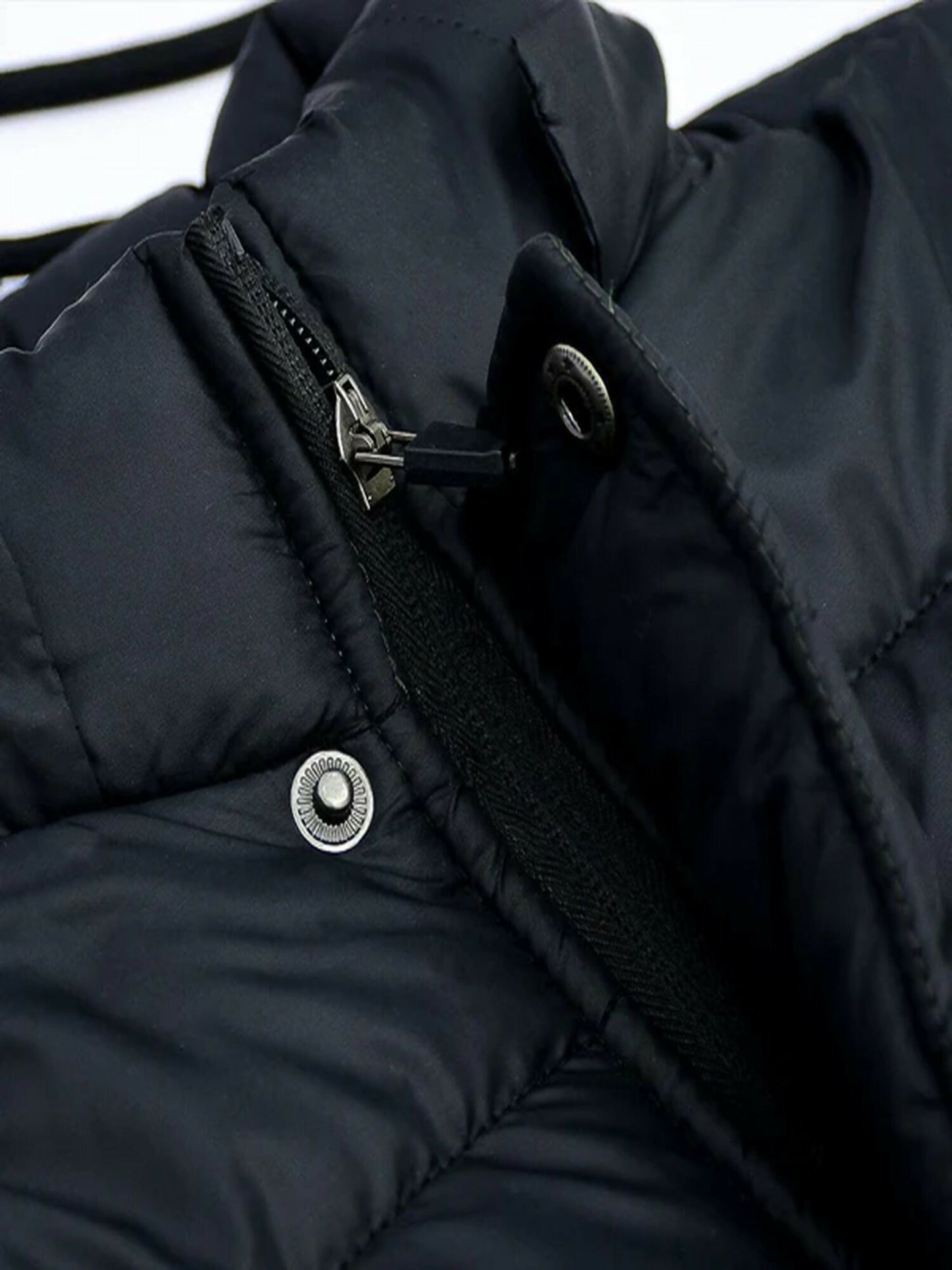 Jupiter Plain Hooded Long Puffer Jacket-14358