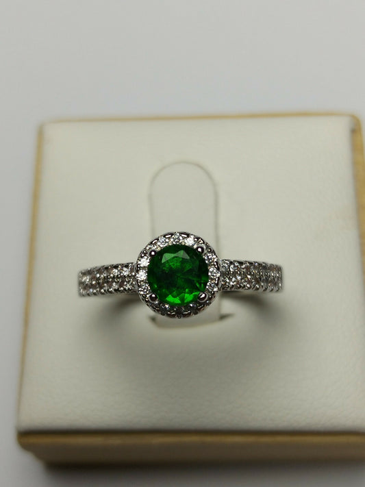 H&A Jewellery Silver Rhodium Plated Ring