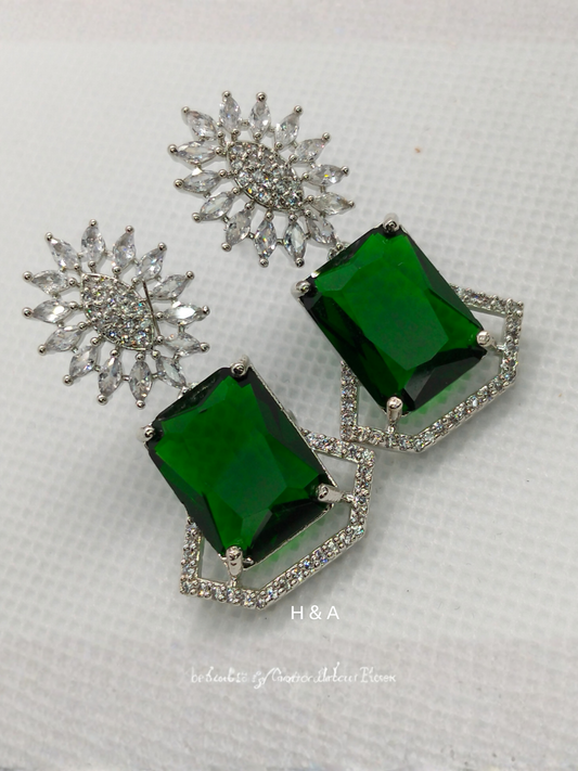 H&A Jewellery One Carat Earrings