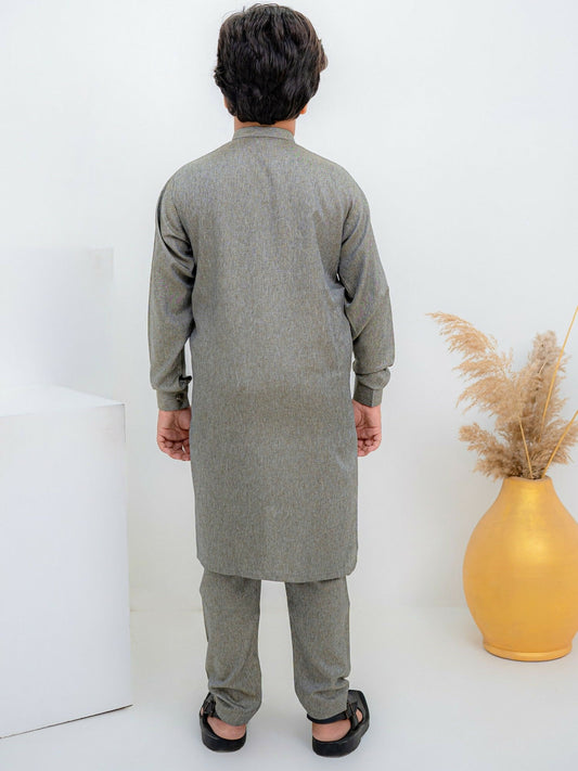 Wearmani Boys Wash & Wear Stitched Kurta Pajama