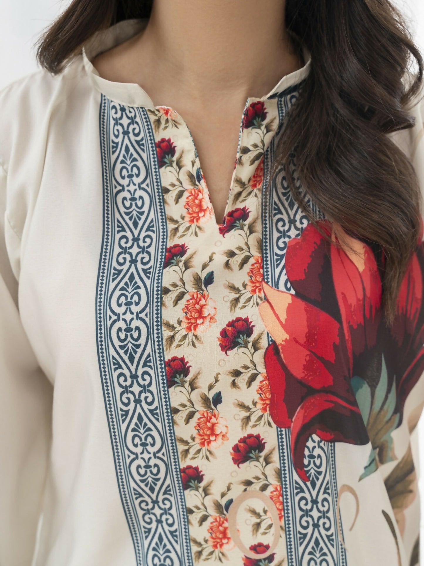 Stylish Collection Lawn Printed Co-Ord Set-Arooj