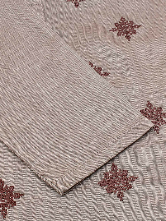 Velvour Boys Cotton Embroidered Stitched Kurta-VB196-F