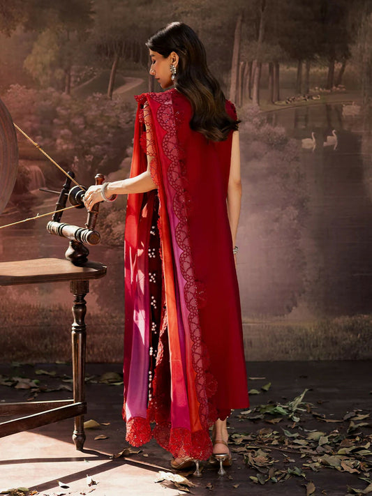 Parishay Enchanted Tales Lawn Embroidered Unstitched 3-Piece Suit-ET- 04