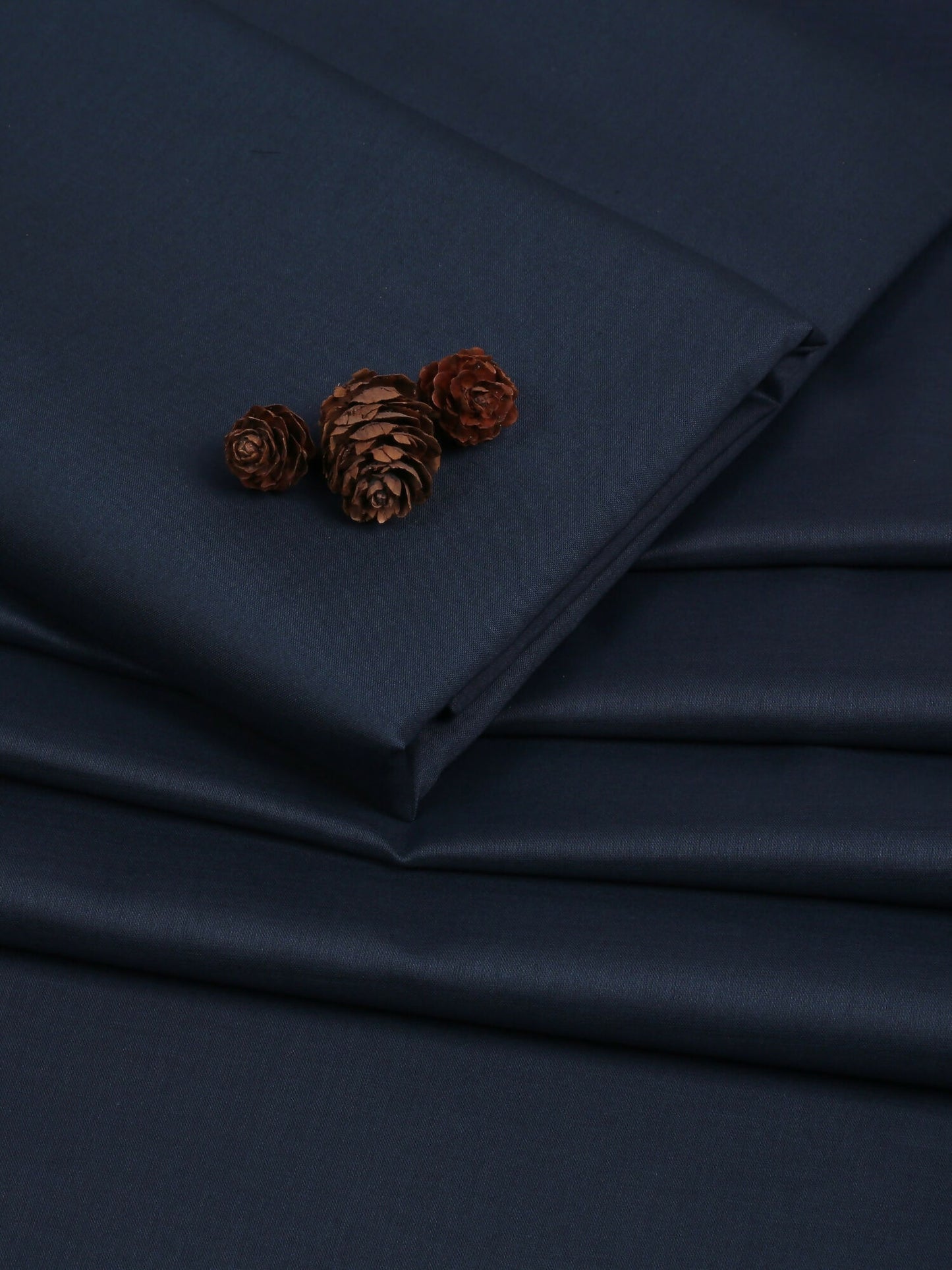 Charcoal unstitched men’s kameez shalwar from Fabrich’s SS'25 collection, made with lightweight 100% lawn for the kameez and premium Pima cotton for the shalwar.
