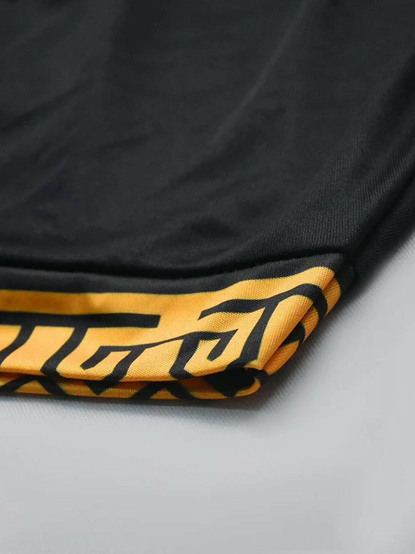 Jupiter Printed Gold Logo Shorts-13140
