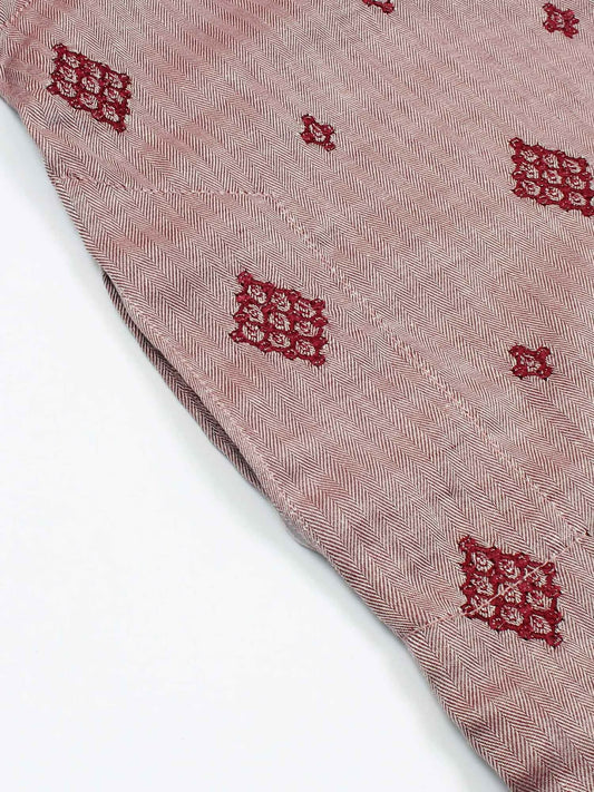 Velvour Boys Cotton Embroidered Stitched Kurta-VB196-L