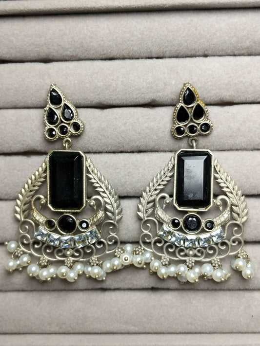 H&A Jewellery Oxidized Brass Handmade Earrings