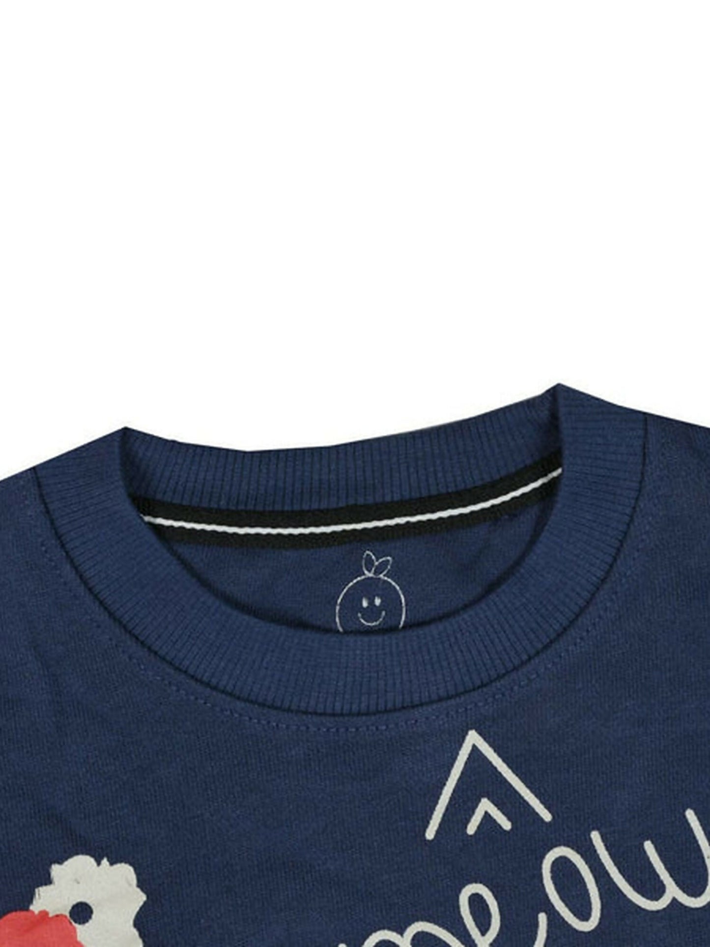 Funk'sy kid's You Meow Me Meow Printed Sweat Shirt-10184