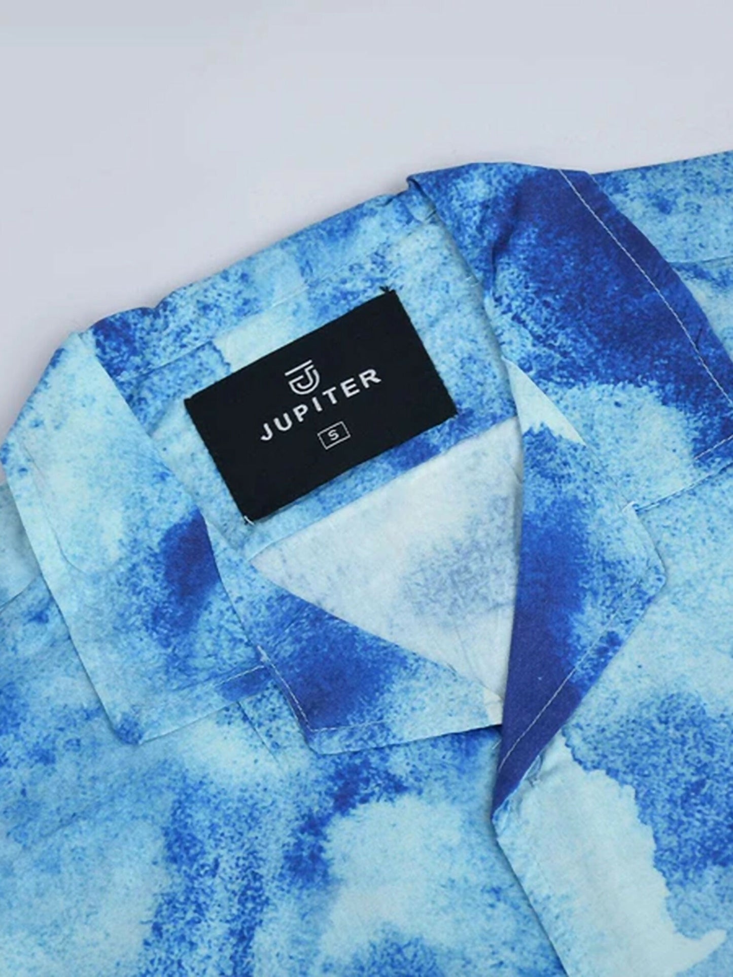 Jupiter Printed Holiday Blue Splash Twin Set-13712