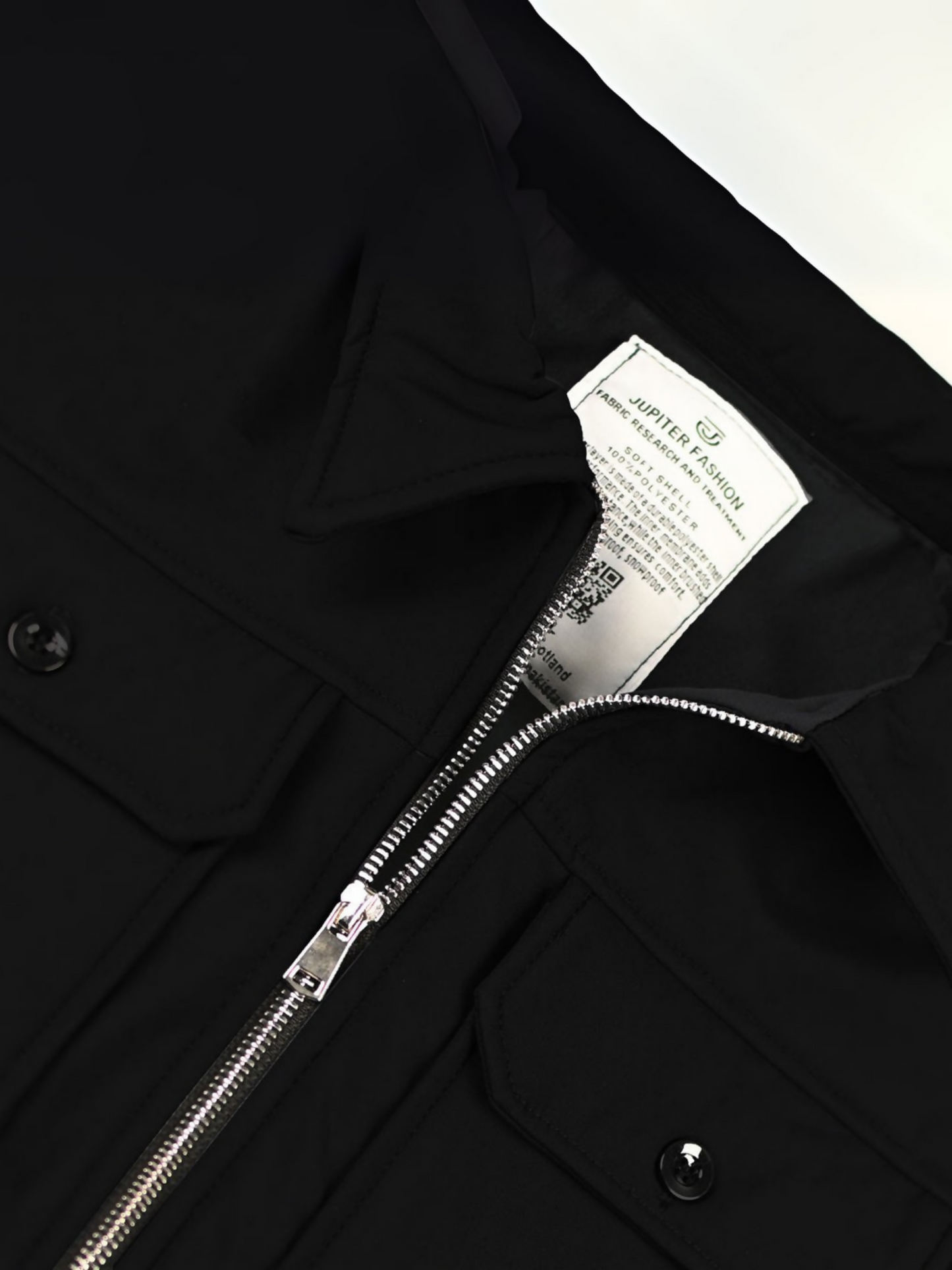 Jupiter Soft Shell Tow Pockets Bomber Jacket For Men-14996