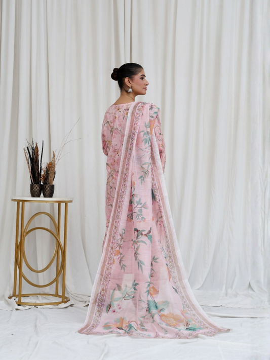 RB Pret & Couture Cotton Embroidered Stitched 3-Piece Suit-19