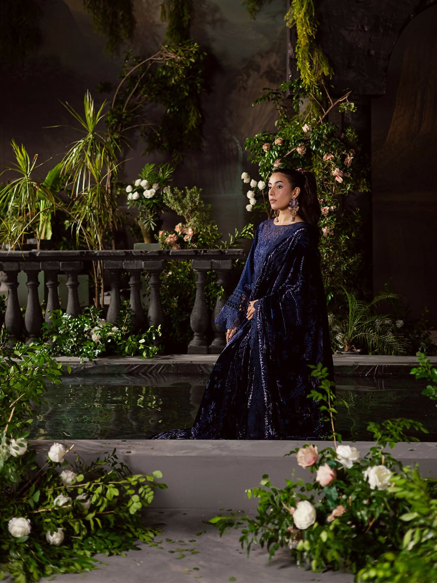 Mahnur Amelia Kotrai Embroidered Stitched 3-Piece Suit–CK-004