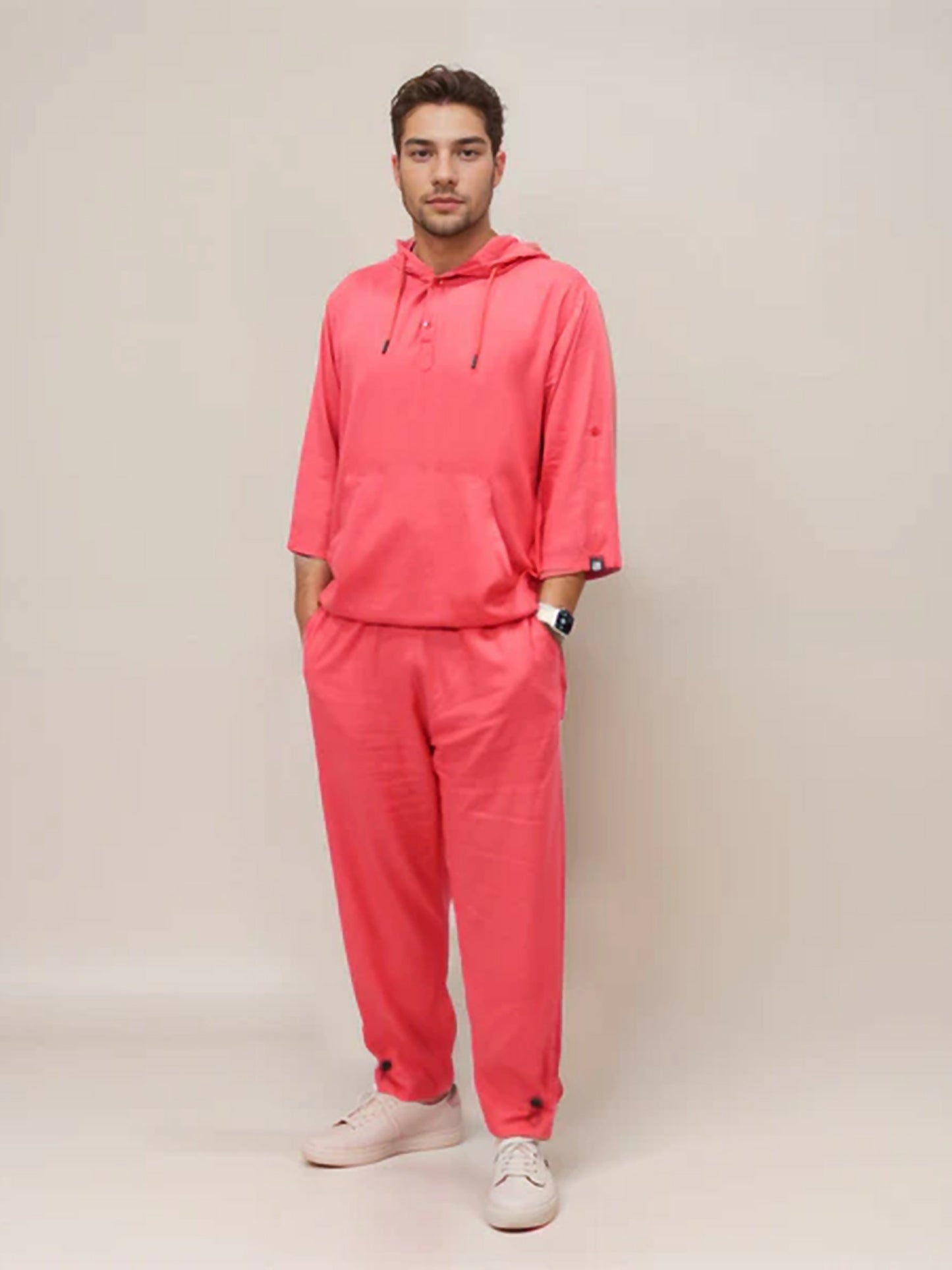 Jupiter Elite Hooded Carrot Coord Set-14738