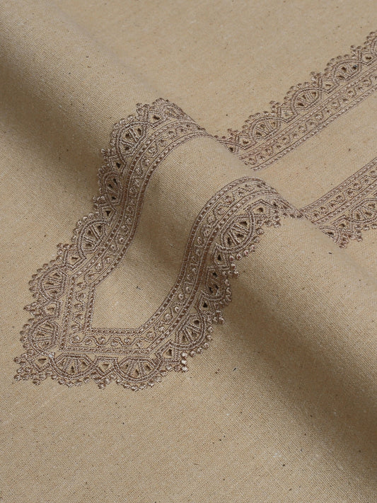 Fabrich Men Khaddar Cutwork Embroidered Unstitched Shalwar Kameez-GTS-KB-012