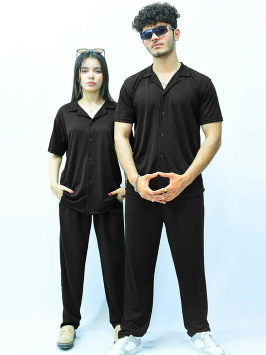 Jupiter Plain Celebrity French Co-Ord Set-14514