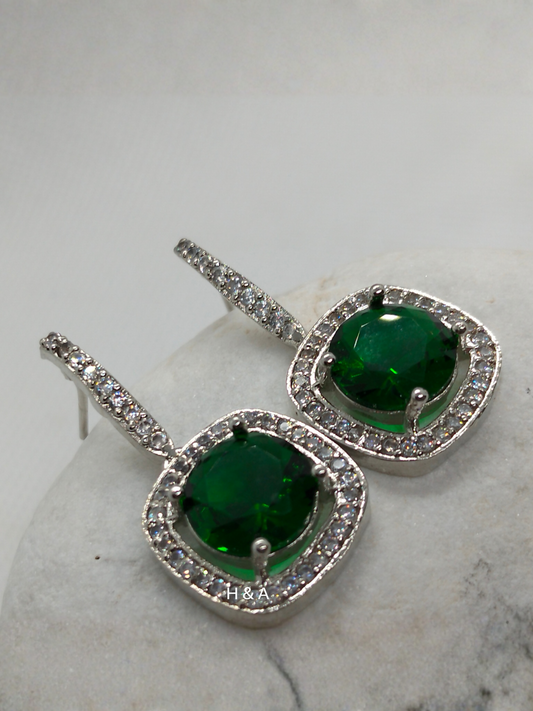 H&A Jewellery One Carat Earrings