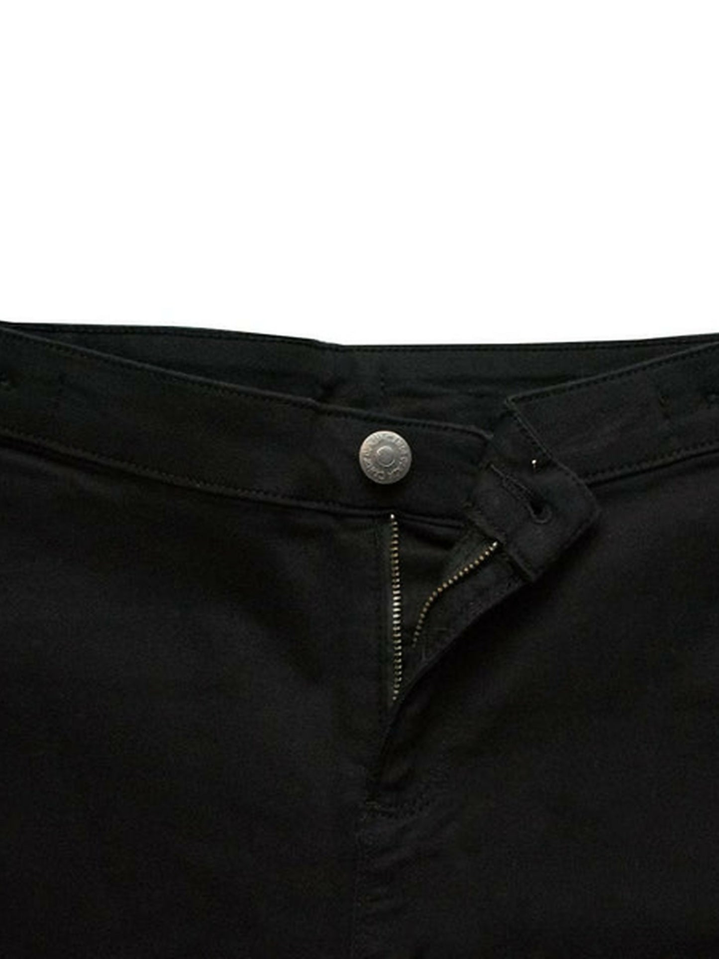 Funky's Plain Ripped Skinny Flex Jeans-9120