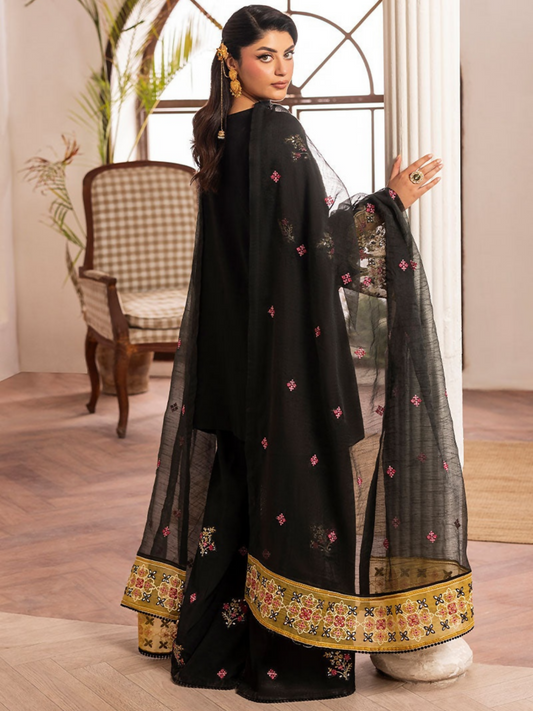 Shurooq L’amore Lawn Embroidered Stitched 3-Piece Suit-Cynthia