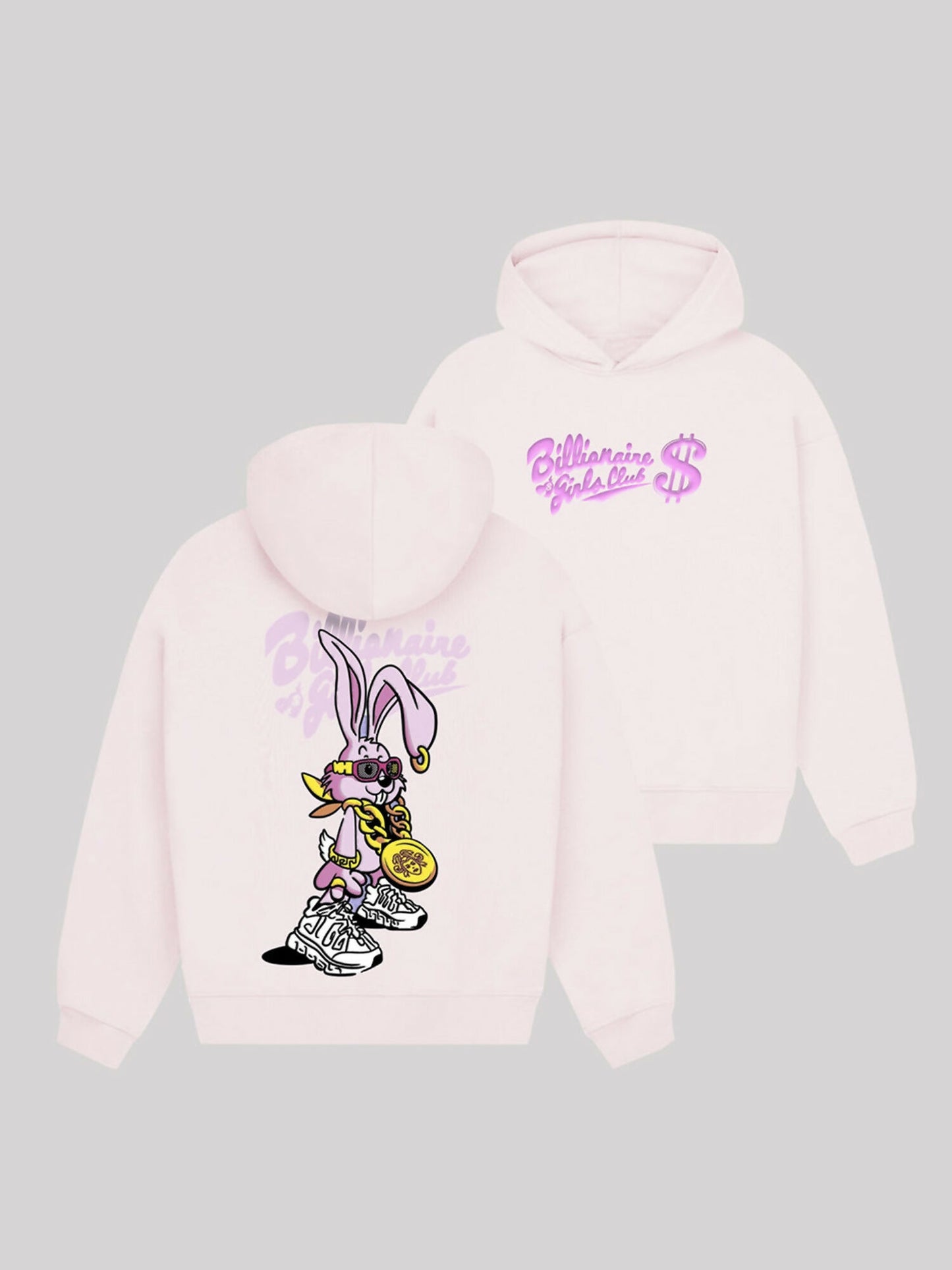 Jupiter Oversized Billionaire Club Printed Hoodie-14889