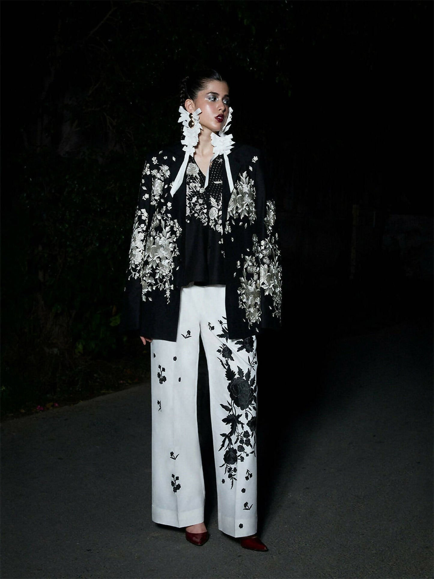 Jugnu By Hussain Rehar Mono'25 Edit IV Cotton Embroidered Stitched 2-Piece Suit-Jazan