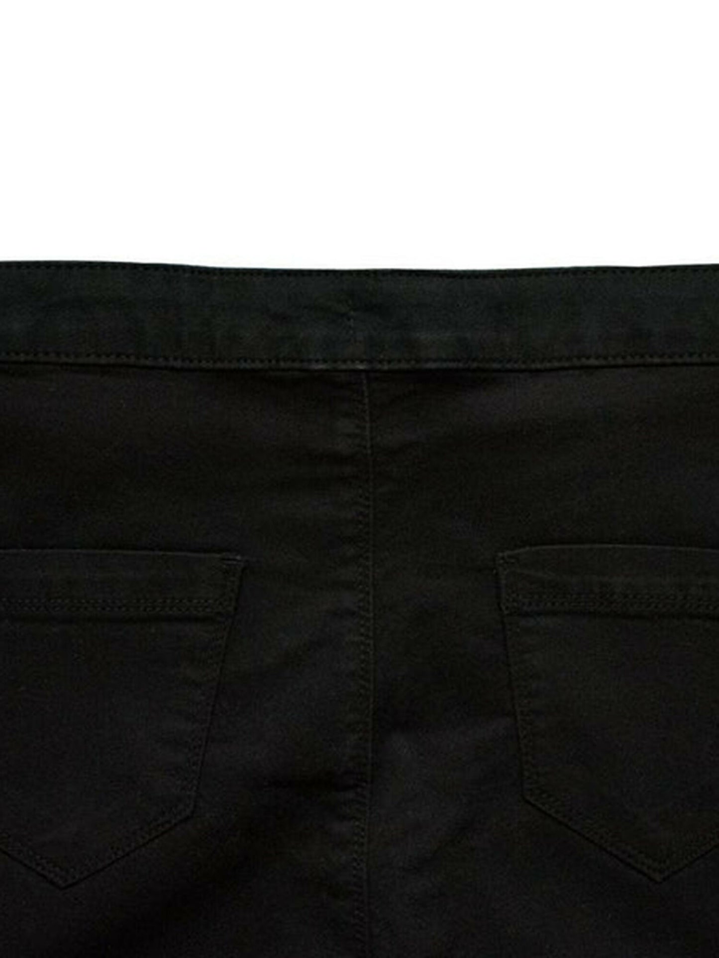Funky's Plain Ripped Skinny Flex Jeans-9120