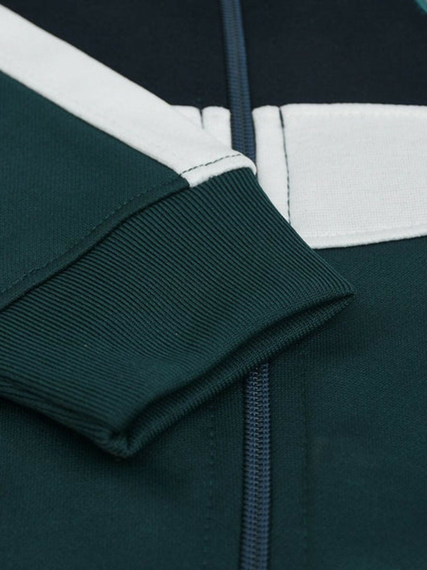 Jupiter Embroidered Logo Panel Athletic Track Pair-13092