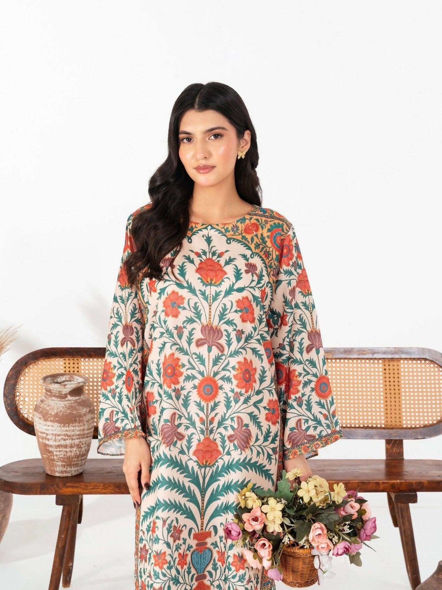 Stylish Collection Enchant Pret Poly Lawn Printed 2-Piece Suit-Jahaniya