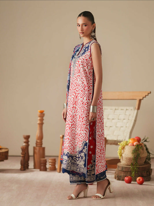 Binilyas Jojo Summer'26 Lawn Embroidered Unstitched 3-Piece Suit-85B
