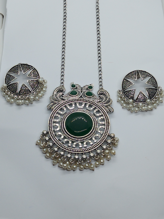 H&A Jewellery Oxidized Handmade Brass Mala