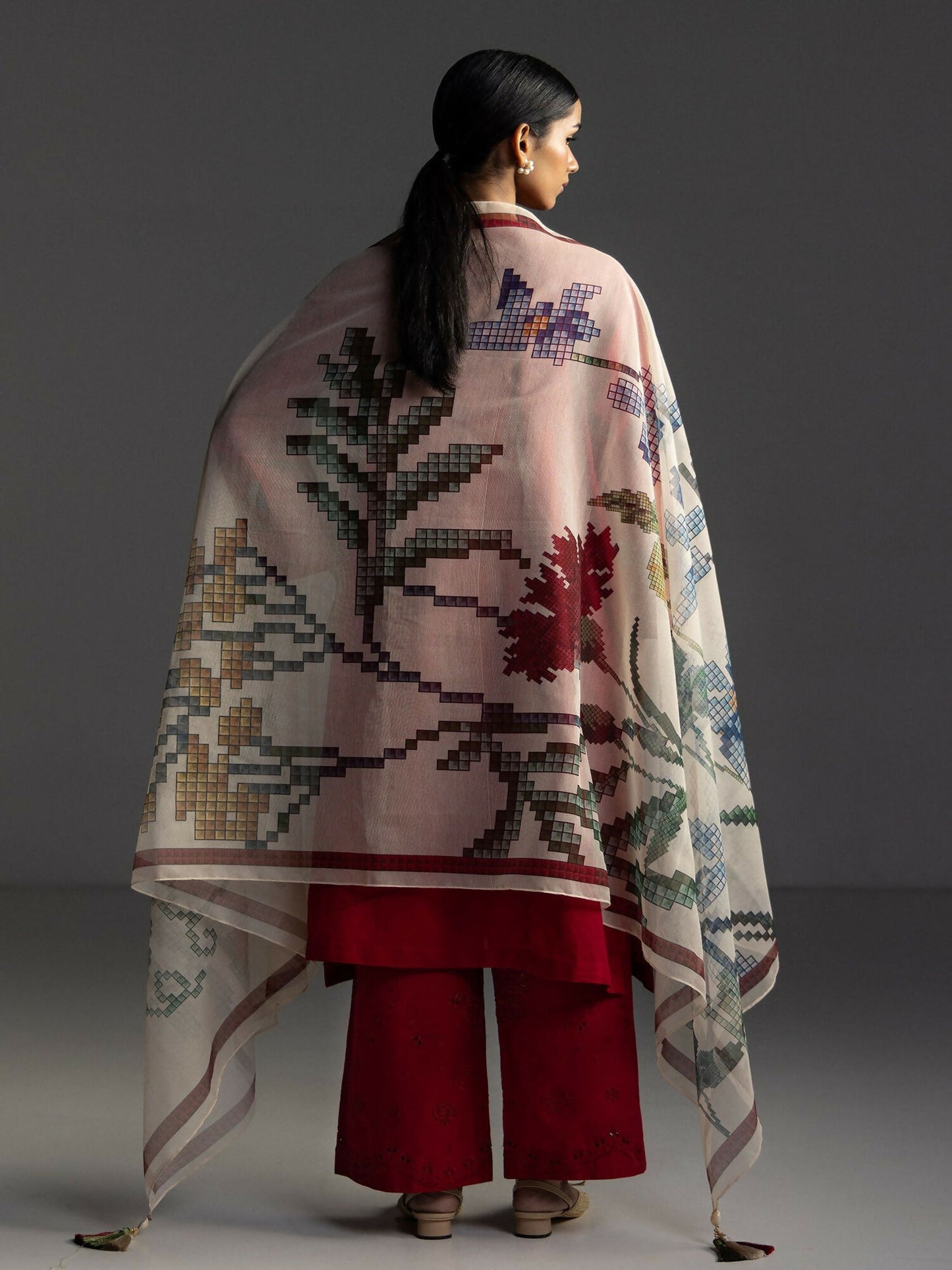 Zara Shahjahan Coco Lawn'26 Embroidered Unstitched 3-Piece Suit-Sune-10A