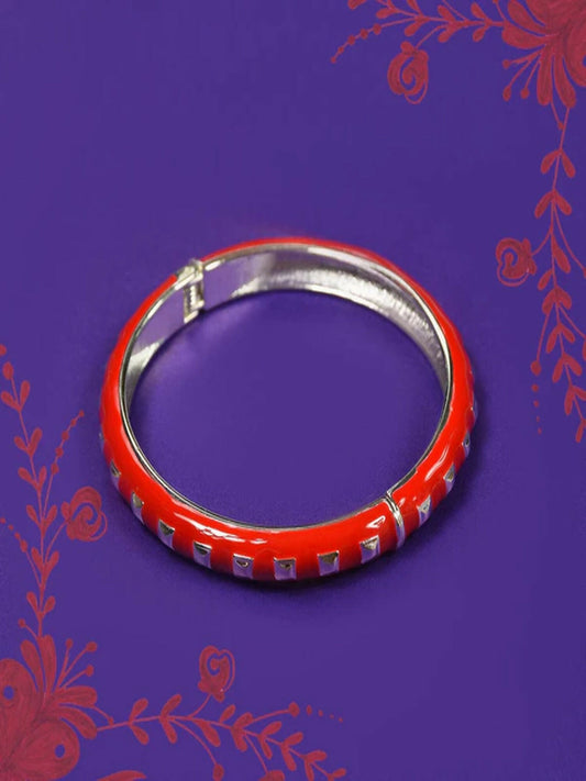 Funky's Women Mini Box design Clutch Bangle-10881