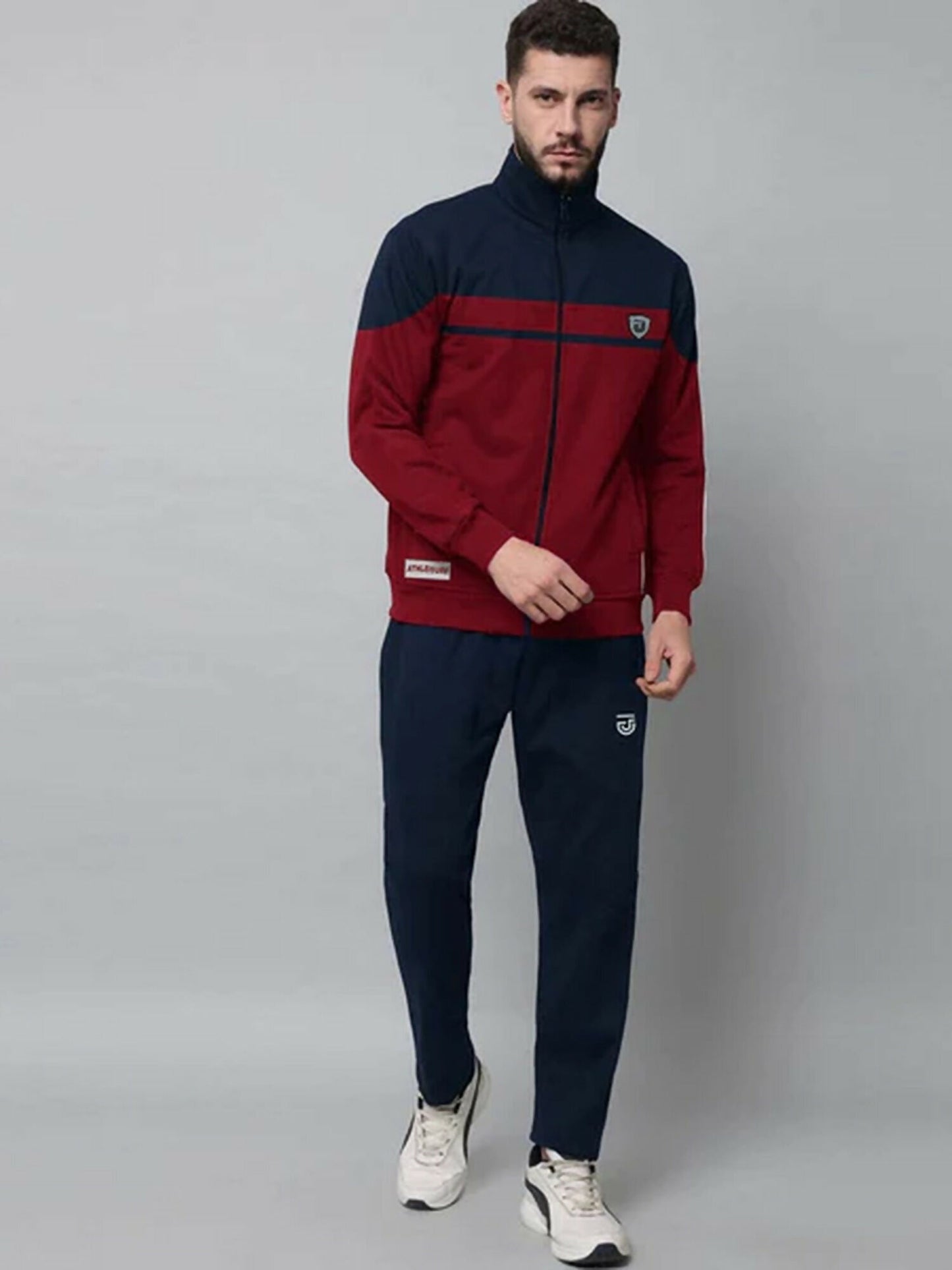Jupiter Embroidered Logo Project Athleisure Track Suit-12825