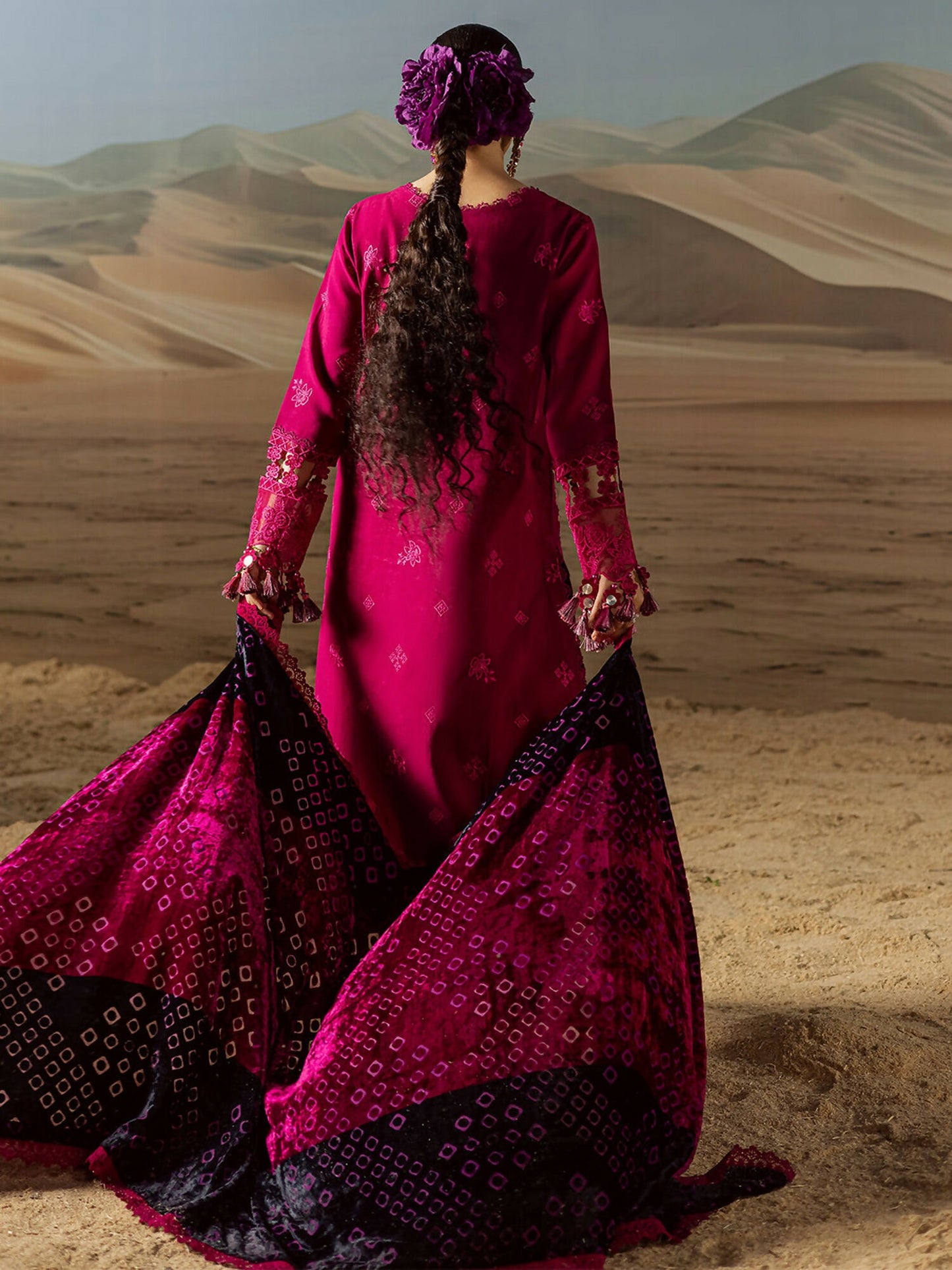 Mahnur Amelia Kotrai Embroidered Stitched 3-Piece Suit–CK-011