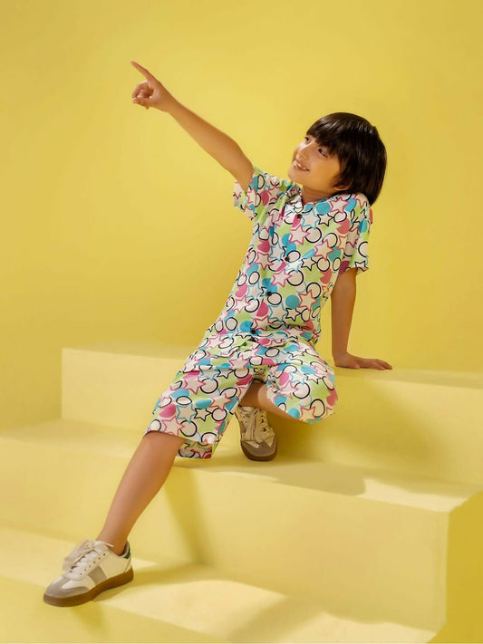 Velvour Cotton Printed Co-Ord Set-VC09