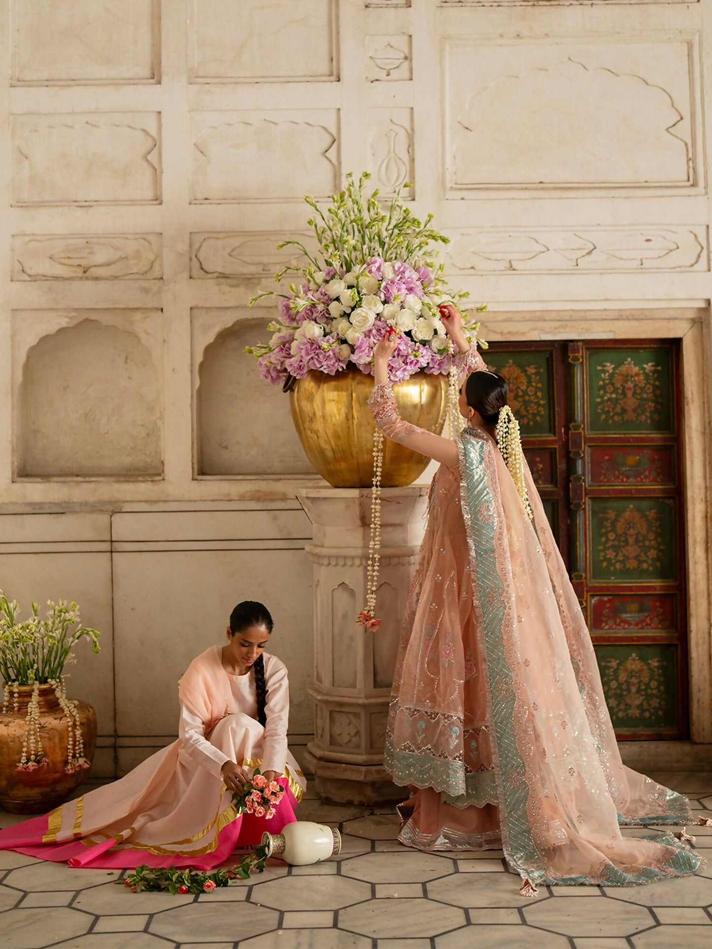 Parishay Ranibagh Luxury Formals Organza Embroidered Unstitched 3-Piece Suit-Roshanara