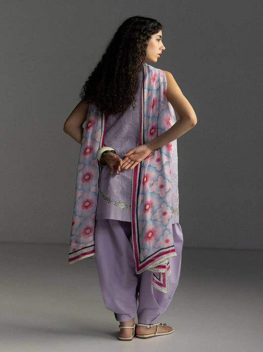 Zara Shahjahan Coco Lawn'26 Embroidered Unstitched 3-Piece Suit-Rivae-1A